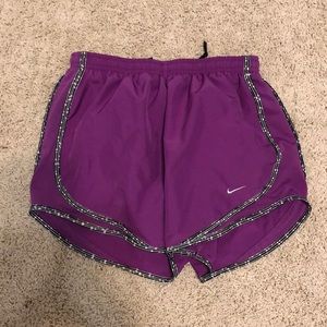 Purple Athletic Nike shorts